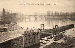 Joinville Le Pont et entree du Canal à Joinville-le-Pont