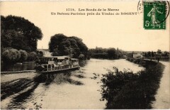 Nogent sur Marne Un Bateau Parisien pres du Viaduc -
																					94130 Nogent-sur-Marne
																			