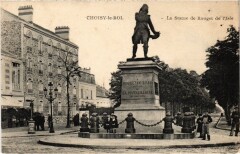Choisy le Roi Statue de Rouget de l'Isle -
																					94600 Choisy-le-Roi
																			