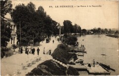 Le Perreux La Marne a la Passerelle