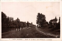 St Maurice Bords de la Marne entre Saint-Maurice à Saint-Maurice