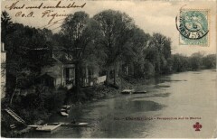 Chennevieres Perspective sur la Marne
