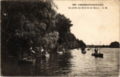 Charentonneau la peche au bords de la Marne