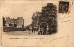 St Mande La Demi Lune et Grande Rue -
													94 Val de Marne
												