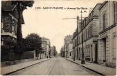 St Mande Avenue Sainte-Marie -
													94 Val de Marne
												