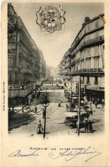 Marseille - La Rue Colbert à Marseille