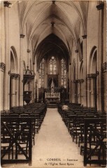 Corbeil Interieur de l'Eglise Saint-Spire