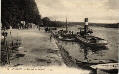 Corbeil vue sur la Pecherie