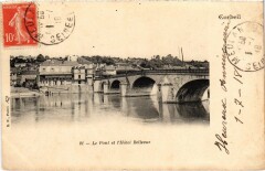 Corbeil Le Pont et Hotel Bellevue