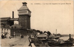 Corbeil La Tour des magasins des grands Moulins
