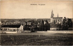 Dourdan vue generale à Dourdan