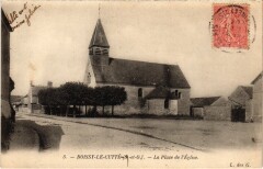 Boissy Place de l'Eglise -
													91 Essonne
												