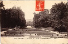 Ballancourt Propriete du Comte de Bourbon Busset Le Miroir