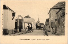 Fleury Merogis La Mairie et Eglise