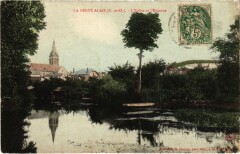 La Ferte Alais Eglise et l'Essonne