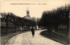 Coudray Montceaux Rue de l'Eglise