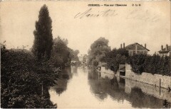 Corbeil vue sur l'Essonne