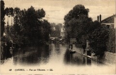 Corbeil vue sur l'Essonne