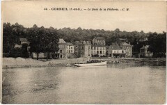 Corbeil Le Quai de la Pecherie