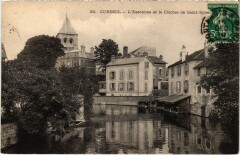 Corbeil Essonne et le Clocher de Saint-Spire