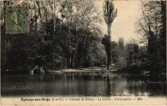 Epinay s Orge Chateau de Sillery La Grotte, Embarcadere