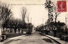 Bouray Pont et Avenue de la Gare
