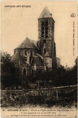 Arpajon Abside de l'Eglise à Arpajon