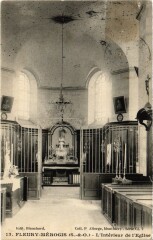 Fleury Merogis Interieur de l'Eglise