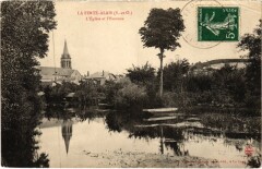 La Ferte Alais Eglise et l'Essonne
