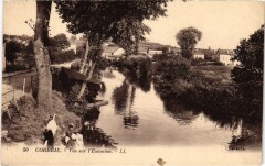 Corbeil vue sur l'Essonne