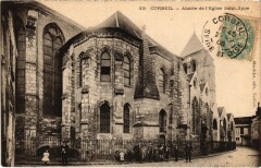 Corbeil Abside de l'Eglise Saint-Spire