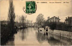 Corbeil vue sur l'Essonnes