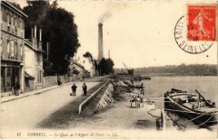 Corbeil Le Quai de l'Apport de Paris