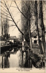 Corbeil vue sur la Riviere