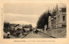 Epinay s Orge Les Tourelles Route de Corbeil et Rue Pasteur