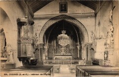 Crosnes Interieur de l'Eglise -
																					91560 Crosne
																			