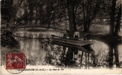 Chamarande Pont de Fer à Chamarande