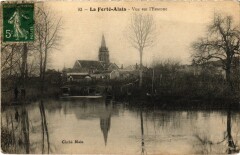 La Ferte Alais vue sur l'Essonne