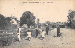 Boissy L'Aillerie - La Gare à Boissy-l'Aillerie