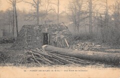 Foret De Saint Leu / Une Hutte De Bucherons