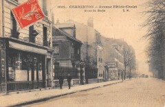 Charenton - Avenue Felicie Cholet - Vers Le Bois - cliché rare