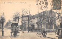 Saint Maur / Boulevard Nationale / cliché rare