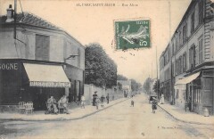 Parc Saint Maur - Rue Aline - Cafe