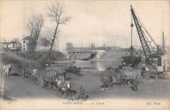 Saint Denis - Le Canal à Saint-Denis