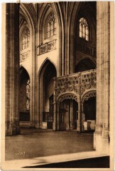 Bourg-en-Bresse L'Eglise de Brou - La Nef à Bourg-en-Bresse