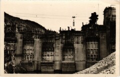 Genissiat Barrage et prises d'Eau - Vue d'Amont