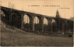 Sathonay Le Viaduc du Chemin de Fer