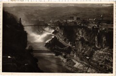 Genissiat Vue a l'Aval du Barrage