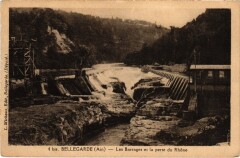 Bellegarde-sur-Valserine Barrages et Perte du Rhone