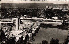 Genissiat Barrage - Vue d'Ensemble - Batiment Administratif